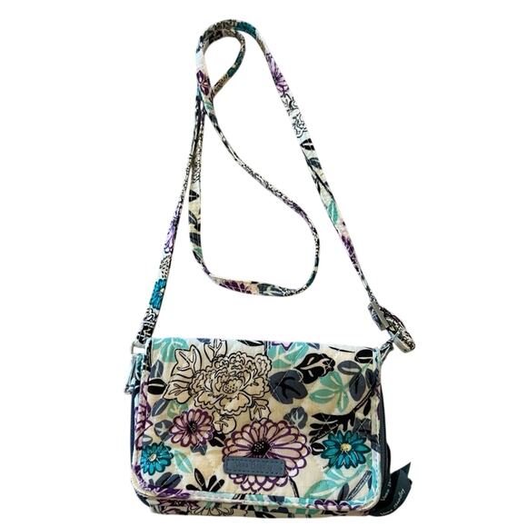 Vera Bradley Handbags - Vera Bradley Floral Penelope’s Garden Crossbody Bag